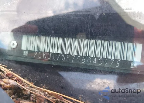 2005 Chevrolet Equinox Lt z USA, uszkodzony, nr VIN 2CNDL73F756040975